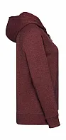 Ženski hoodie s patentnim zatvaračem - Russell 
