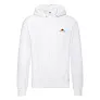  Vintage Hooded Sweat Classic Small Logo Print - Fruit of the Loom Vintage Collection