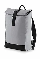Reflective Roll-Top Backpack - Bagbase