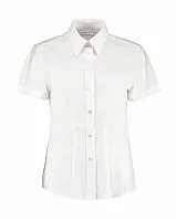Women's Tailored Fit Workwear Oxford Shirt SSL - Kustom Kit