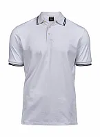 Luxury Stripe Stretch Polo - Tee Jays