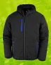  Black Compass Padded Winter Jacket - Result Recycled