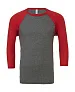  Unisex bejzboj majica s 3/4 rukavima - Bella+Canvas