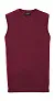  Adults' V-Neck Sleeveless Knitted Pullover - Russell Collection