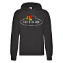  Vintage Hooded Sweat Classic Large Logo Print - Fruit of the Loom Vintage Collection