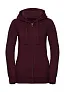  Ladies' Authentic Melange Zipped Hood Sweat - Russell 
