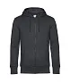  KING muški hoodie s patentnim zatvaračem - B&C