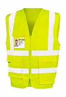 Heavy Duty Polycotton Security Vest - Result Safe-Guard