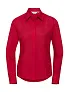  Ladies' LS Fitted Poplin Shirt - Russell Collection