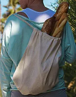 Organic Cotton Drawstring Backpack - SG Accessories - BAGS (Ex JASSZ Bags)