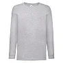  Kids Valueweight Long Sleeve T - Fruit of the Loom