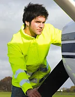 Hi-Vis sigurnosna softshell jakna - Result Safe-Guard