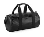  Faux Leather Barrel Bag - Bagbase