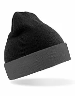 Recycled Black Compass Beanie - Result Genuine Recycled