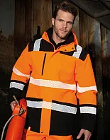 Printable Waterproof Softshell Safety Coat - Result Safe-Guard