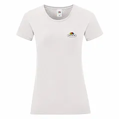 Ladies Vintage T Small Logo Print - Fruit of the Loom Vintage Collection