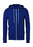  Unisex hoodie od poli pamuka s patentnim zatvaračem - Bella+Canvas