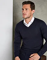 Classic Fit Arundel V Neck Sweater - Kustom Kit