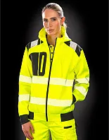 Sigurnosni hoodie sa zipom - Result Genuine Recycled