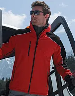 Ice Fell Hooded Softshell Jacket - Result Work-Guard