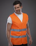 Fluorescentni sigurnosni prsluk s 2 trake - Yoko