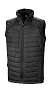  Black Compass Padded Softshell Gilet - Result Recycled