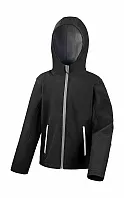 Kids TX Performance Hooded Softshell Jacket - Result Core
