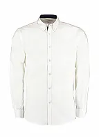 Tailored Fit Premium Contrast Oxford Shirt - Kustom Kit
