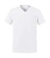 Muška kratka majica s V-izrezom od organskog pamuka - Russell Pure Organic