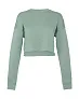  Ženski skraćeni hoodie od flisa - Bella+Canvas