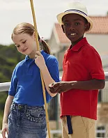 Dječja polo majica od mješavine poliestera i pamuka - Fruit of the Loom