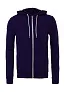  Unisex hoodie od poli pamuka s patentnim zatvaračem - Bella+Canvas