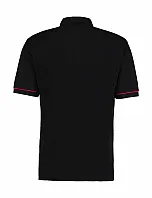 Classic Fit Button Down Contrast Polo Shirt - Kustom Kit