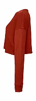 Ženski skraćeni hoodie od flisa - Bella+Canvas