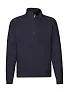  Premium Zip Neck Sweat - Fruit of the Loom