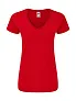  Ladies' Iconic 150 V Neck T - Fruit of the Loom