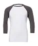  Unisex bejzboj majica s 3/4 rukavima - Bella+Canvas