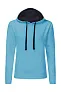 Ladies' Contrast Hoodie - SG