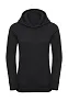  Ženski melange hoodie s patentnim zatvaračem - Russell 