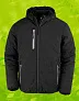  Black Compass Padded Winter Jacket - Result Recycled