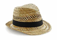 Straw Summer Trilby - Beechfield