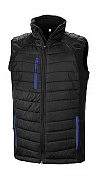 Black Compass Padded Softshell Gilet - Result Genuine Recycled