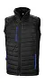  Black Compass Padded Softshell Gilet - Result Recycled