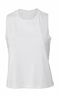 Women's Racerback Cropped Tank - Bella+Canvas