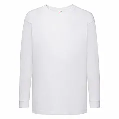 Kids Valueweight Long Sleeve T - Fruit of the Loom