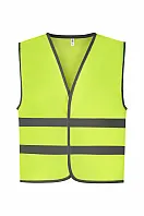 Kids Fluo Reflective Border Waistcoat - Yoko
