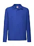  Kids 65/35 Long Sleeve Polo - Fruit of the Loom