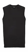 Adults' V-Neck Sleeveless Knitted Pullover - Russell Collection