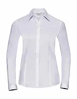 Ladies' LS Herringbone Shirt - Russell Collection