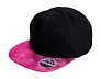  Bronx Glitter Flat Peak Snapback Cap - Result Headwear